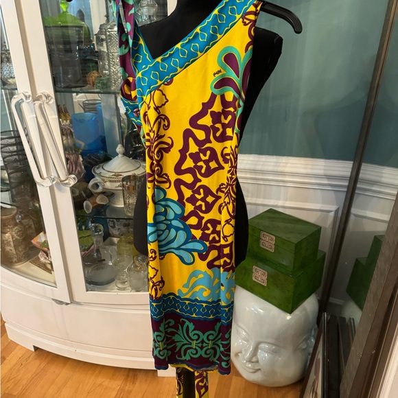 Hail Bob size small sleeveless dress V-neck new tags - Picture 5 of 5